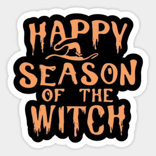 Happy Season of the Witch Sticker